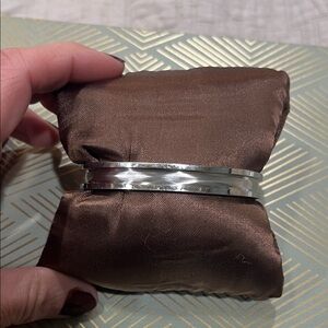 Silver Bangle Bracelet
